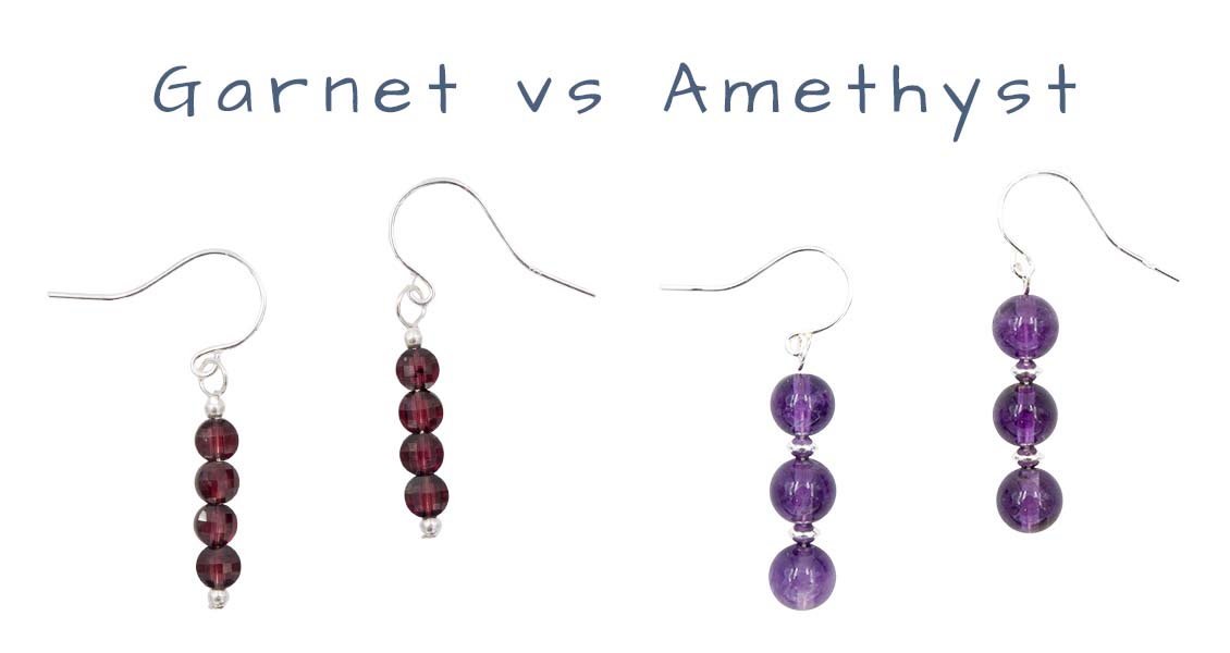 Amethyst Or Garnet Which Natural Stone Jewelry Makes A Better