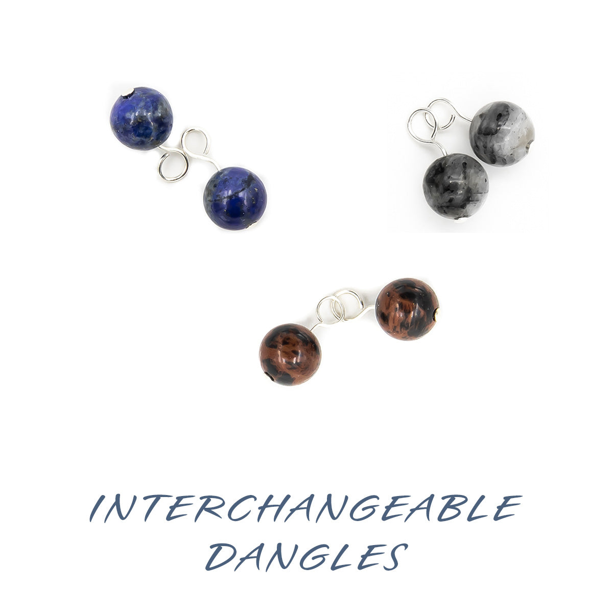 Interchangeable dangle deals earrings