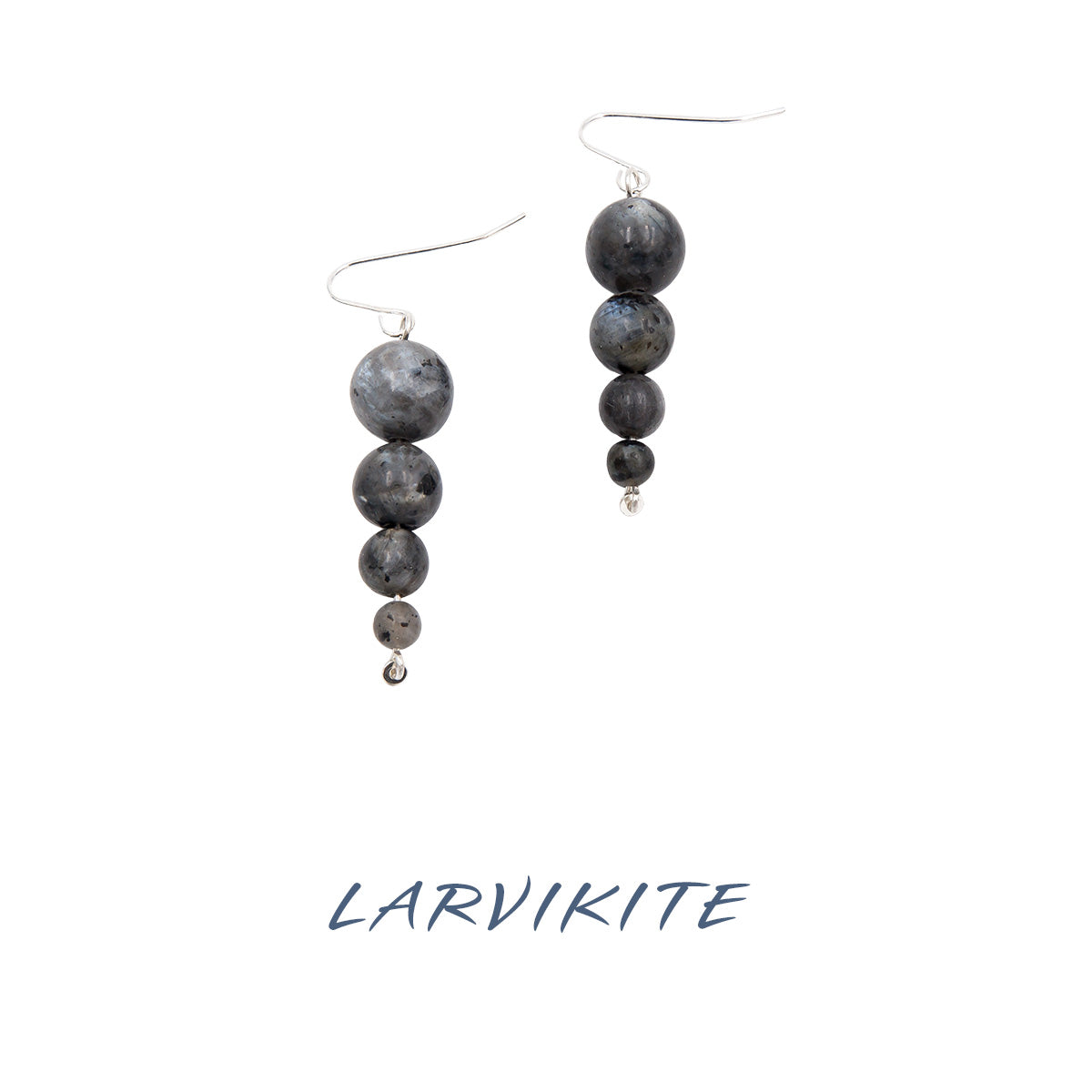 Earth Song Jewelry Handmade Black Moonstone aka Larvikite Earrings, Necklaces & Bracelets Collection for June's Birthstone Jewelry!