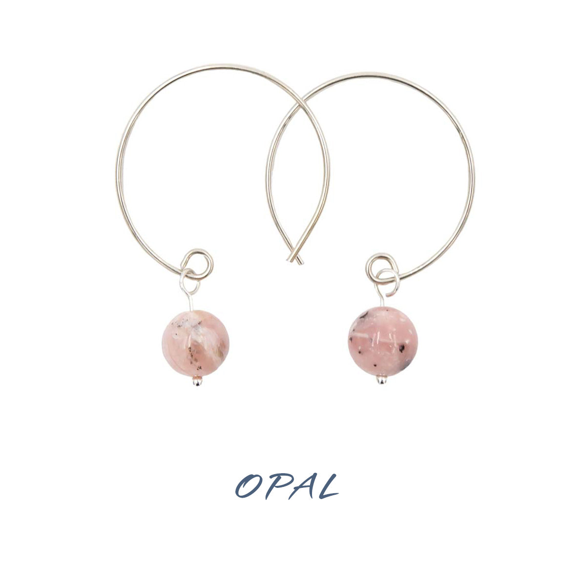 Earth Song Jewelry Handmade Opal Earrings & Necklaces Collection for October's birthstone jewelry and 14th wedding anniversary gemstone jewelry