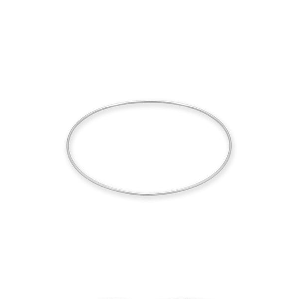 Earth Song Jewelry Smooth Wire Bangle Bracelet