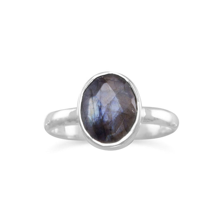 Earth Song Jewelry Faceted Labradorite Ring