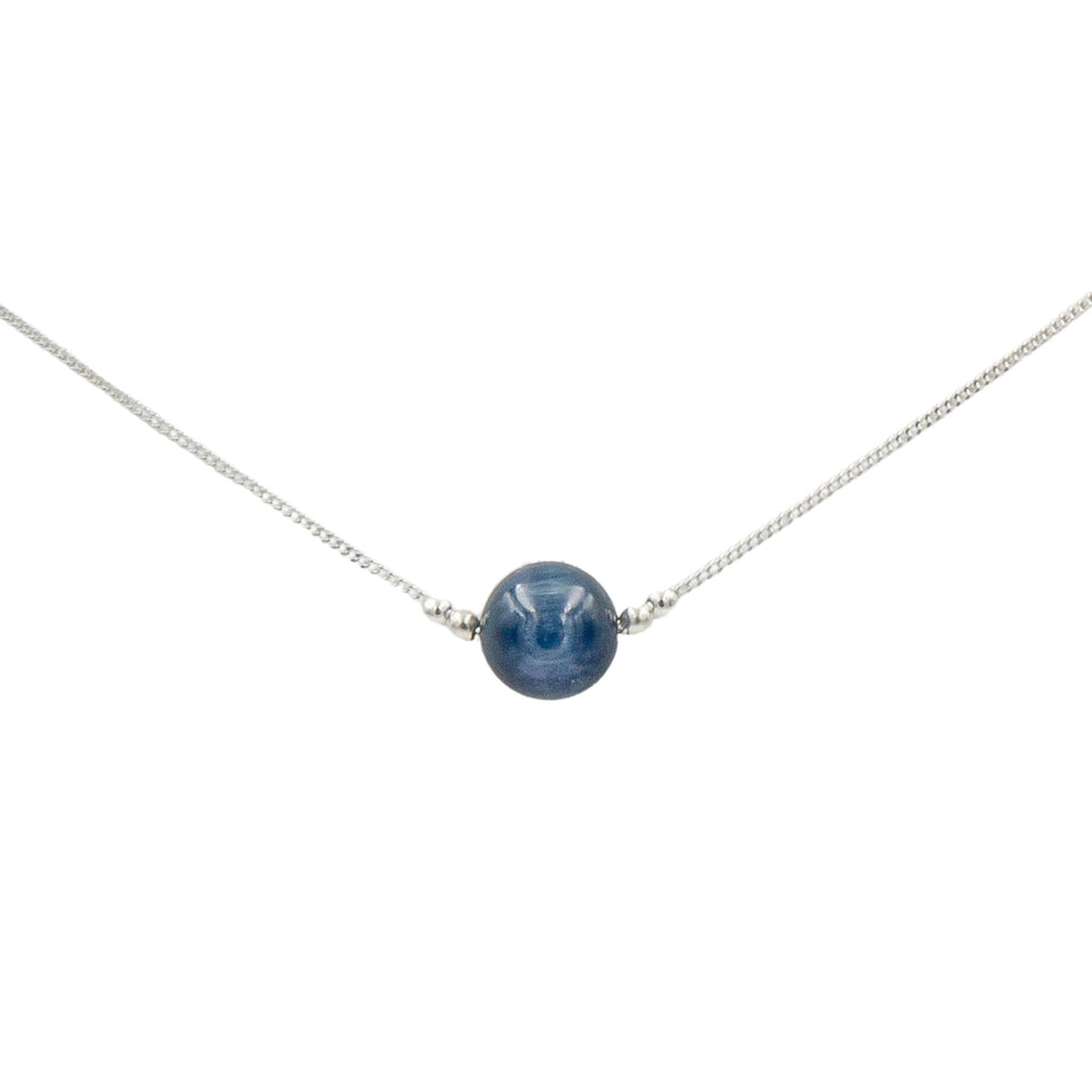 Earth Song Jewelry Handmade Sterling Silver Kyanite Necklace