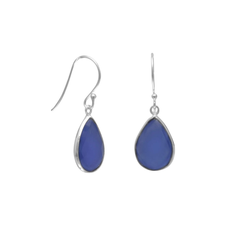 Earth Song Jewelry Blue Chalcedony sterling silver Earrings