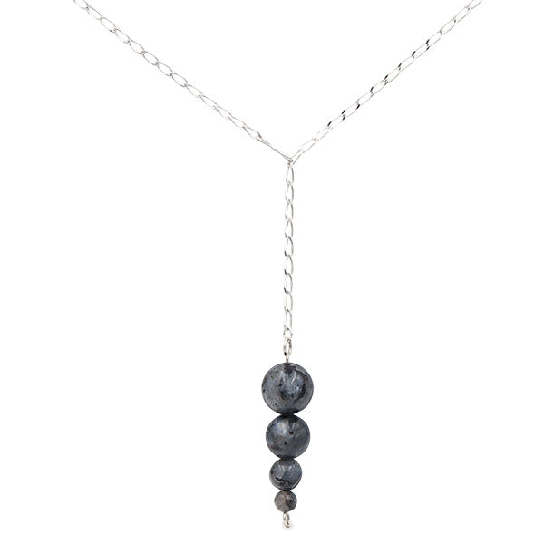 Earth Song Jewelry handmade lariat sterling silver necklace collection