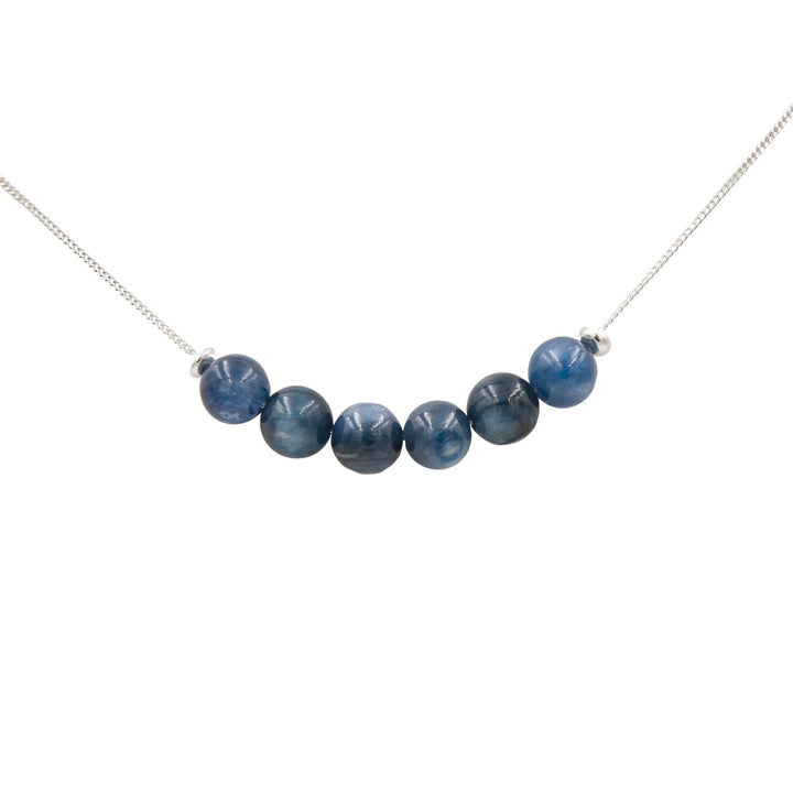 Earth Song Jewelry - Handmade Blue Kyanite Stone Sterling Silver Necklace 