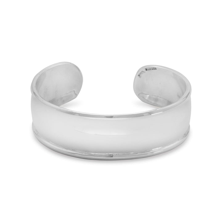 Earth Song Jewelry sterling silver Polished Edge Cuff Bracelet