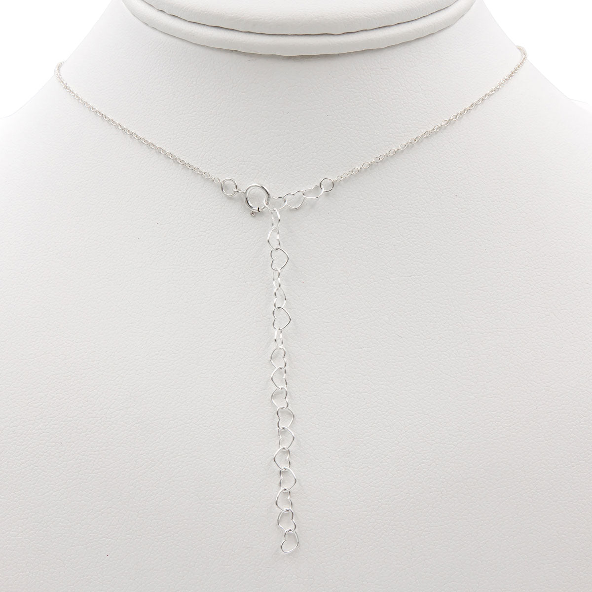 Handmade, eco-friendly Earth Song Jewelry Sterling Silver necklaces are adjustable with a 3” heart chain!