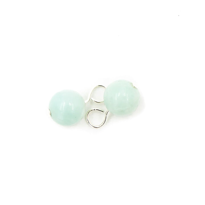 Earth Song Jewelry - Handmade Amazonite Sterling Silver Dangles