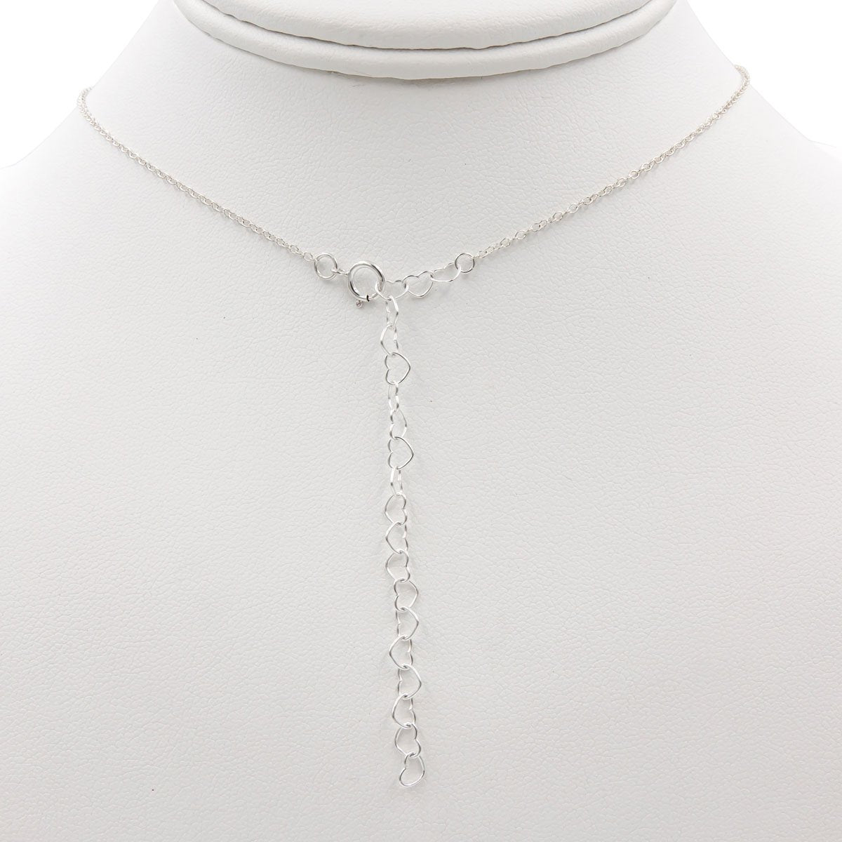 Handmade Earth Song Jewelry Sterling Silver necklaces are adjustable with a 3” heart chain!