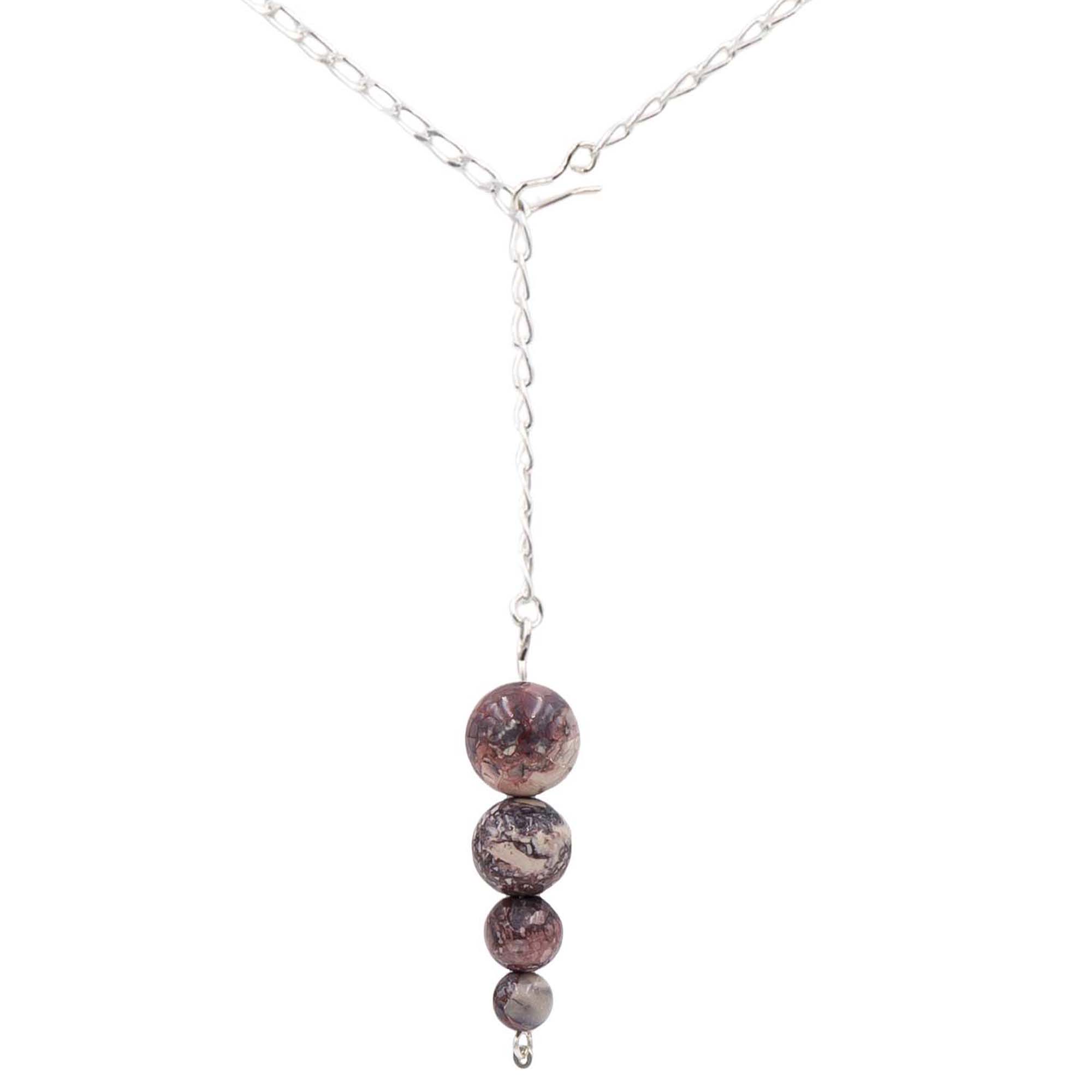 Handmade Lariat Y Sterling Silver Stone Necklaces - Shop Online at