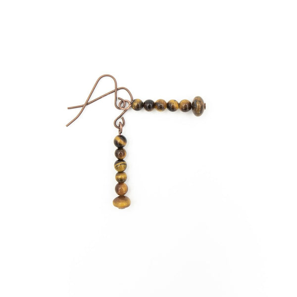 Earth Song Jewelry ~ Tigereye Stacks On Copper