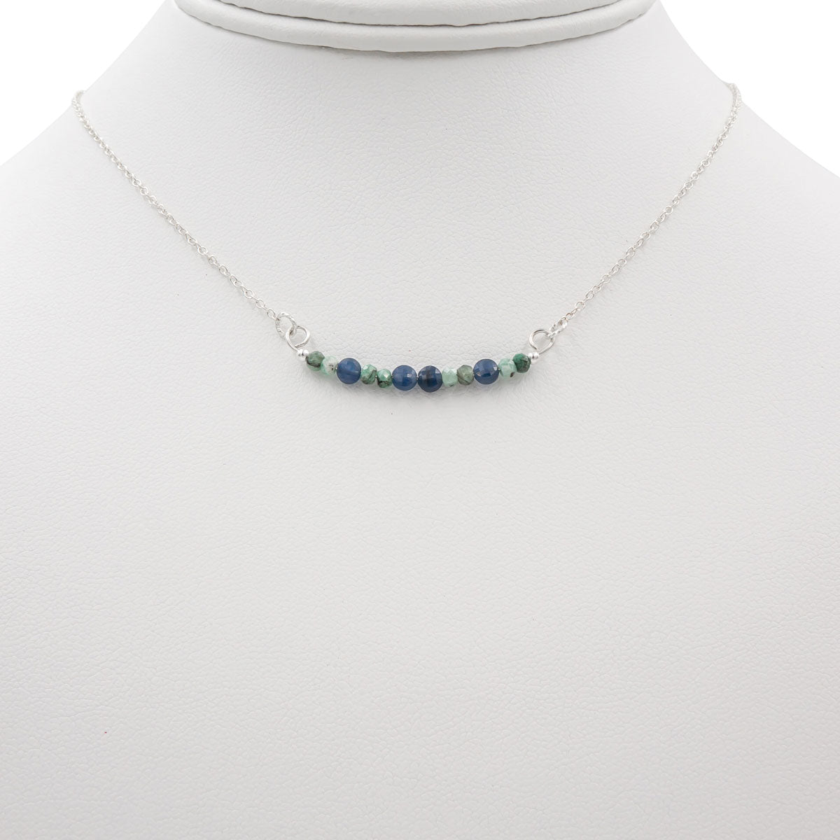 Handmade Raw Beauty Necklace ~ Sapphires &amp; Emeralds - Earth Song Jewelry 2