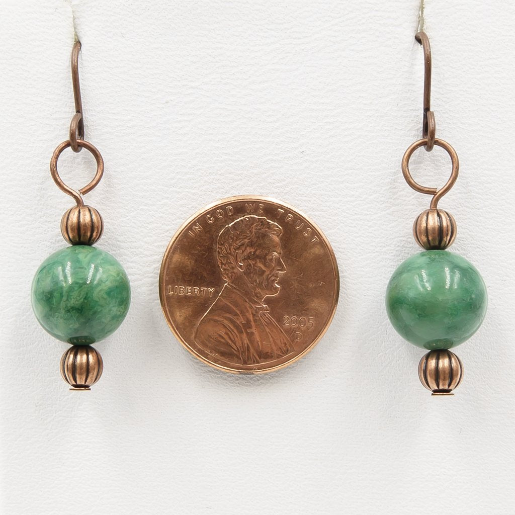 Handmade Verdite On Copper - Earth Song Jewelry 2