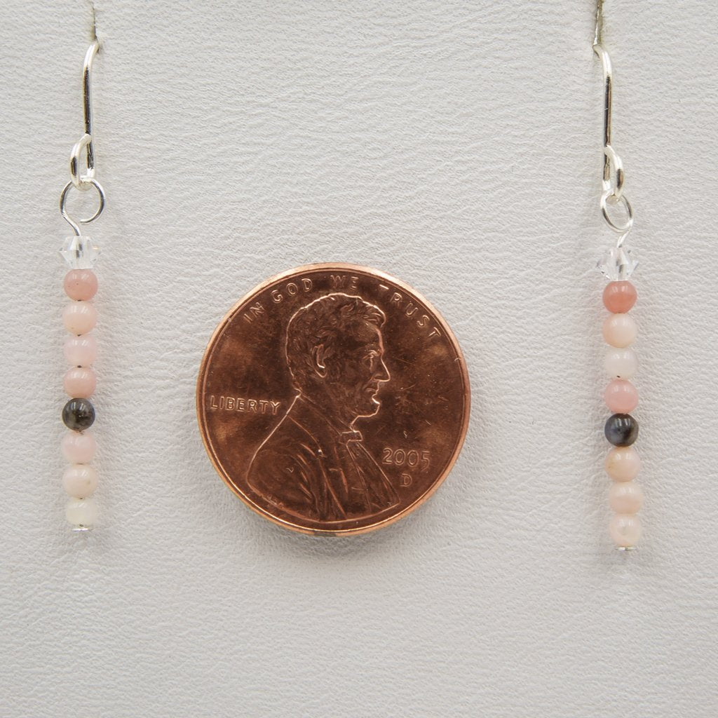 Handmade Blushing Pink Opals &amp; Crystals - Earth Song Jewelry 2